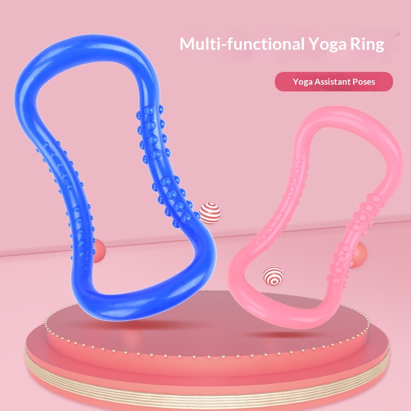 Hand Ring Pilates Circle Stretching Fitness Opener Beauty Back Supplies Yoga Device_voghion.com