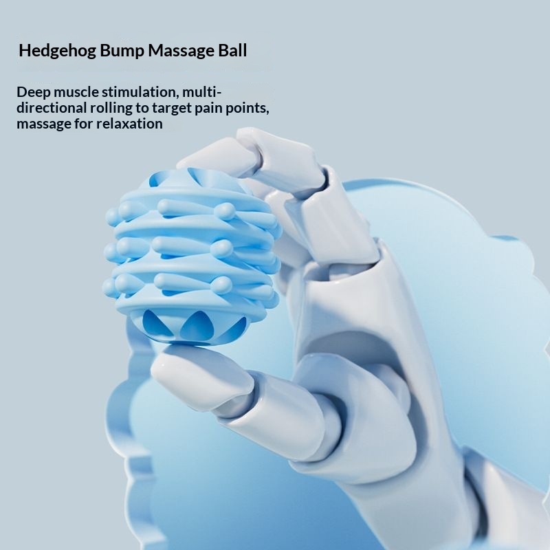 Yoga Muscle Roller Double Row Deep Tissue Massage Stick Fitness_voghion.com