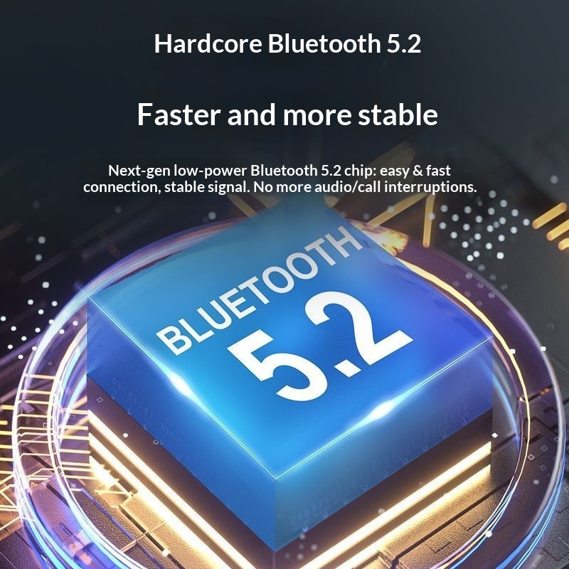 Auricolari Bluetooth a lunga durata e grande capacità, senza fili, con fascia da collo, impermeabili, nuovi, dedicati alla corsa_voghion.com