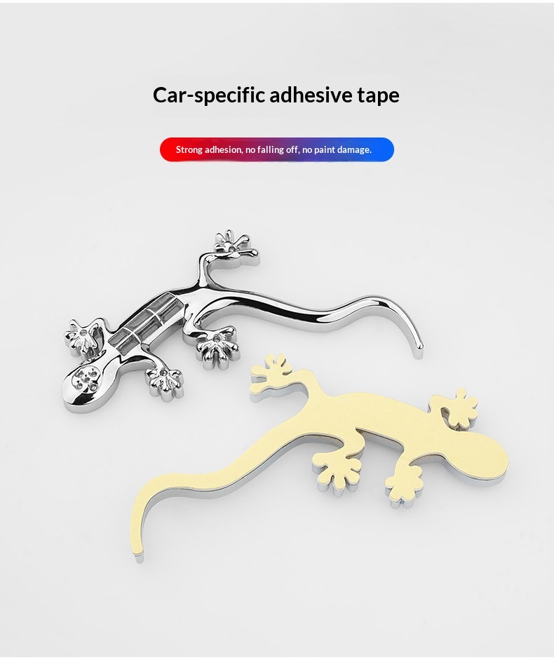 Motorcycle Solar Led Warning Light Anti-collision Gecko Decor_voghion.com