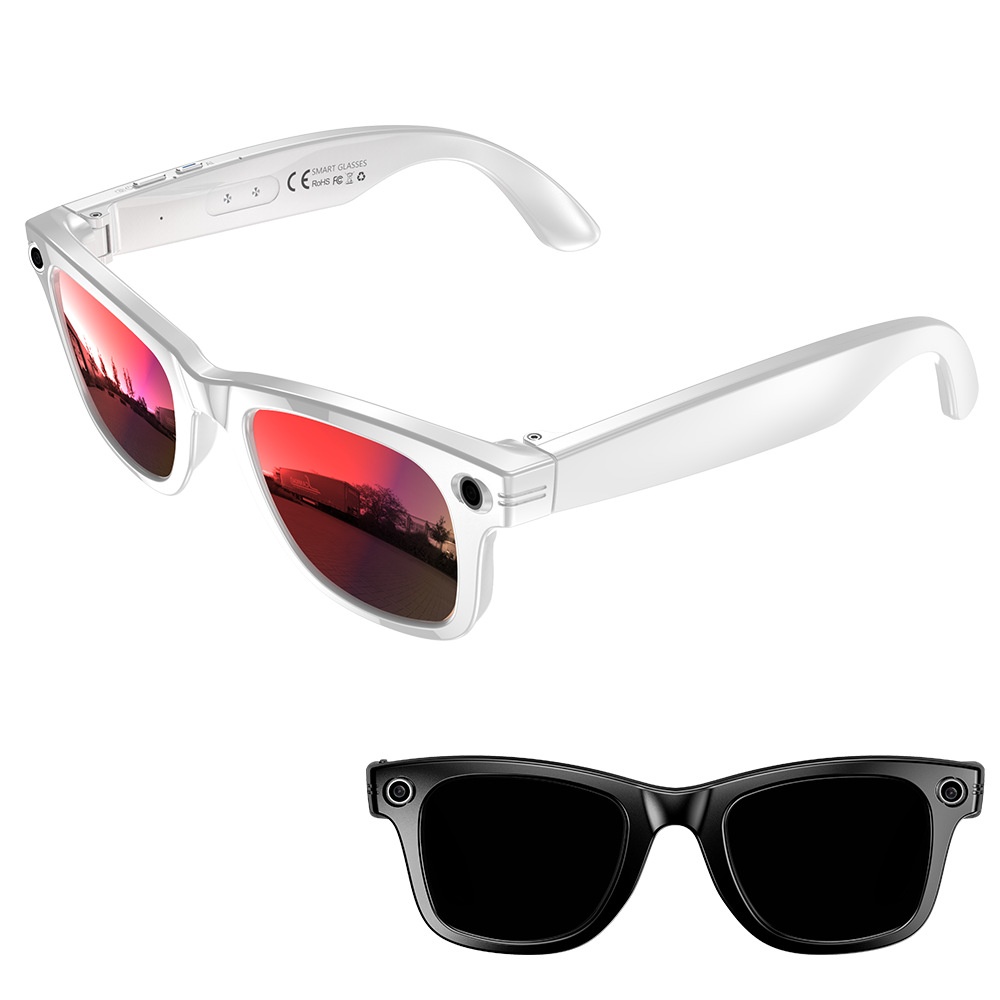 W610 800W Pixel AI Translation Photo Camera Smart Glasses WIFI Image Transmission Dual Noise Reduction Anti-Shake_voghion.com