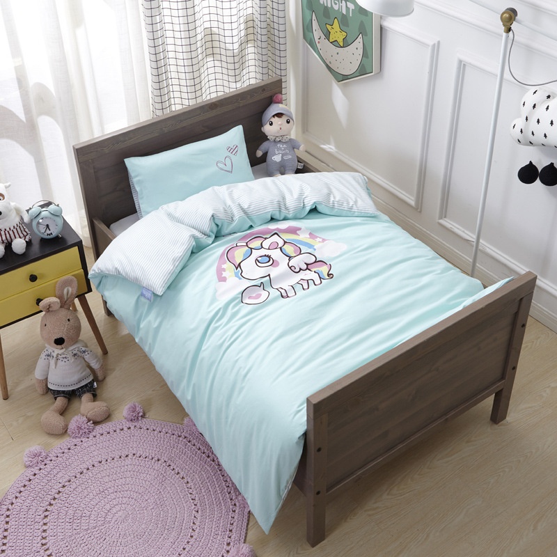 Trapunta invernale stampata, set di biancheria da letto per bambini, spedizione diretta per l'asilo_voghion.com