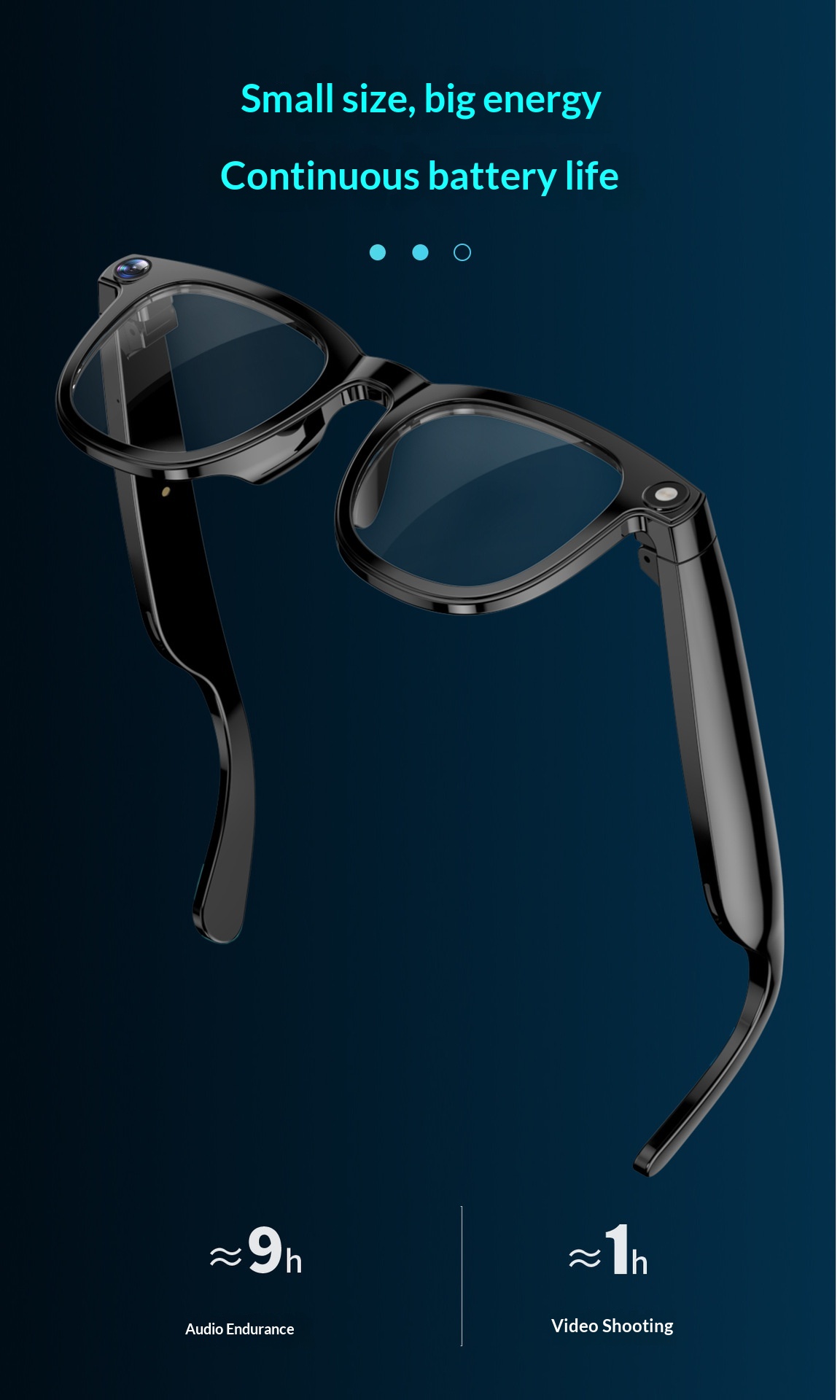 Smart Glasses With Ai Camera And Voice Translation Features_voghion.com