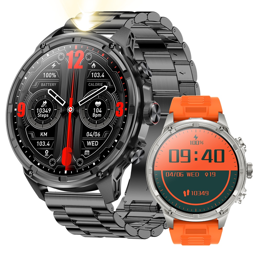 Smartwatch With Bluetooth Calling 1.85 Inch Hd Screen Heart Rate_voghion.com