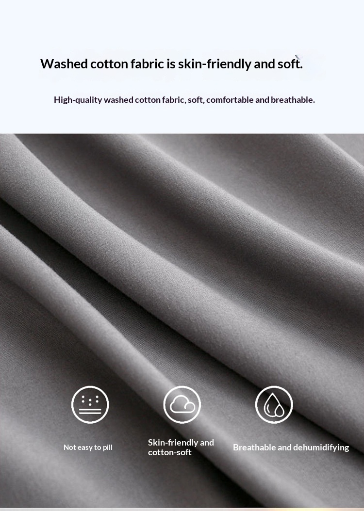 Cross-border Brushed Fabric Fitted Sheet, Single-piece Bed Cover, Non-slip Mattress Protector, Solid Color_voghion.com
