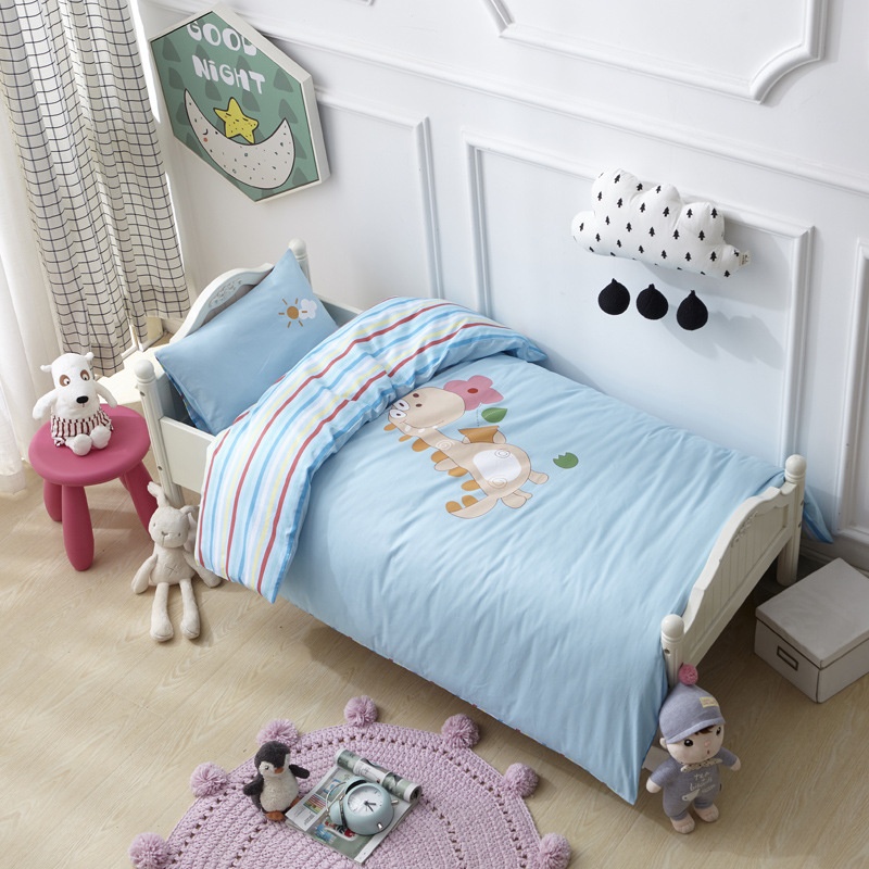 Bedruckte Winterdecke, Kinderbettwäsche-Set, Direktversand für Kindergartenkinder_voghion.com