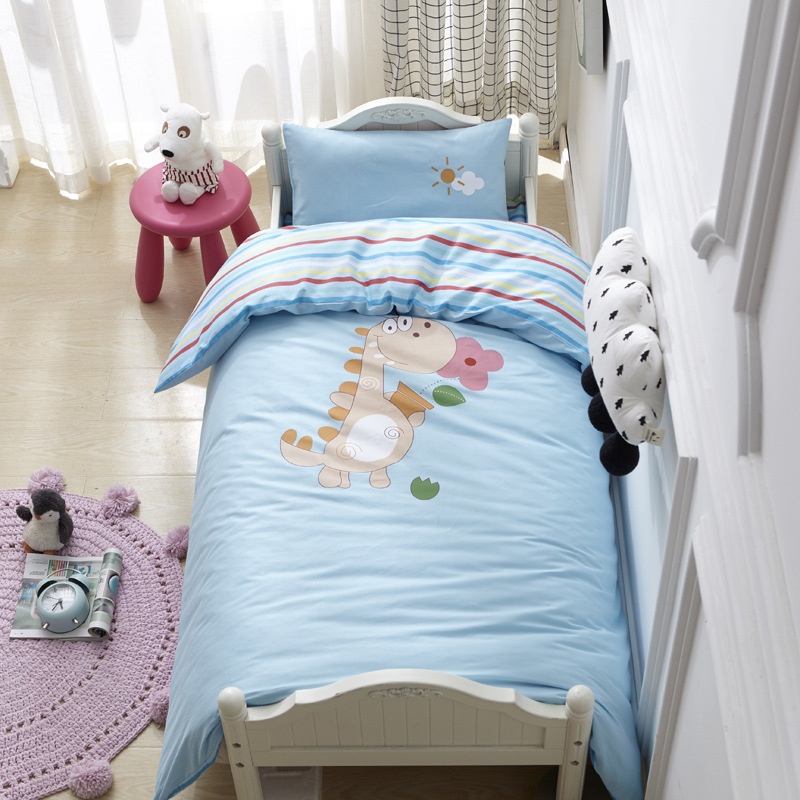 Bedruckte Winterdecke, Kinderbettwäsche-Set, Direktversand für Kindergartenkinder_voghion.com