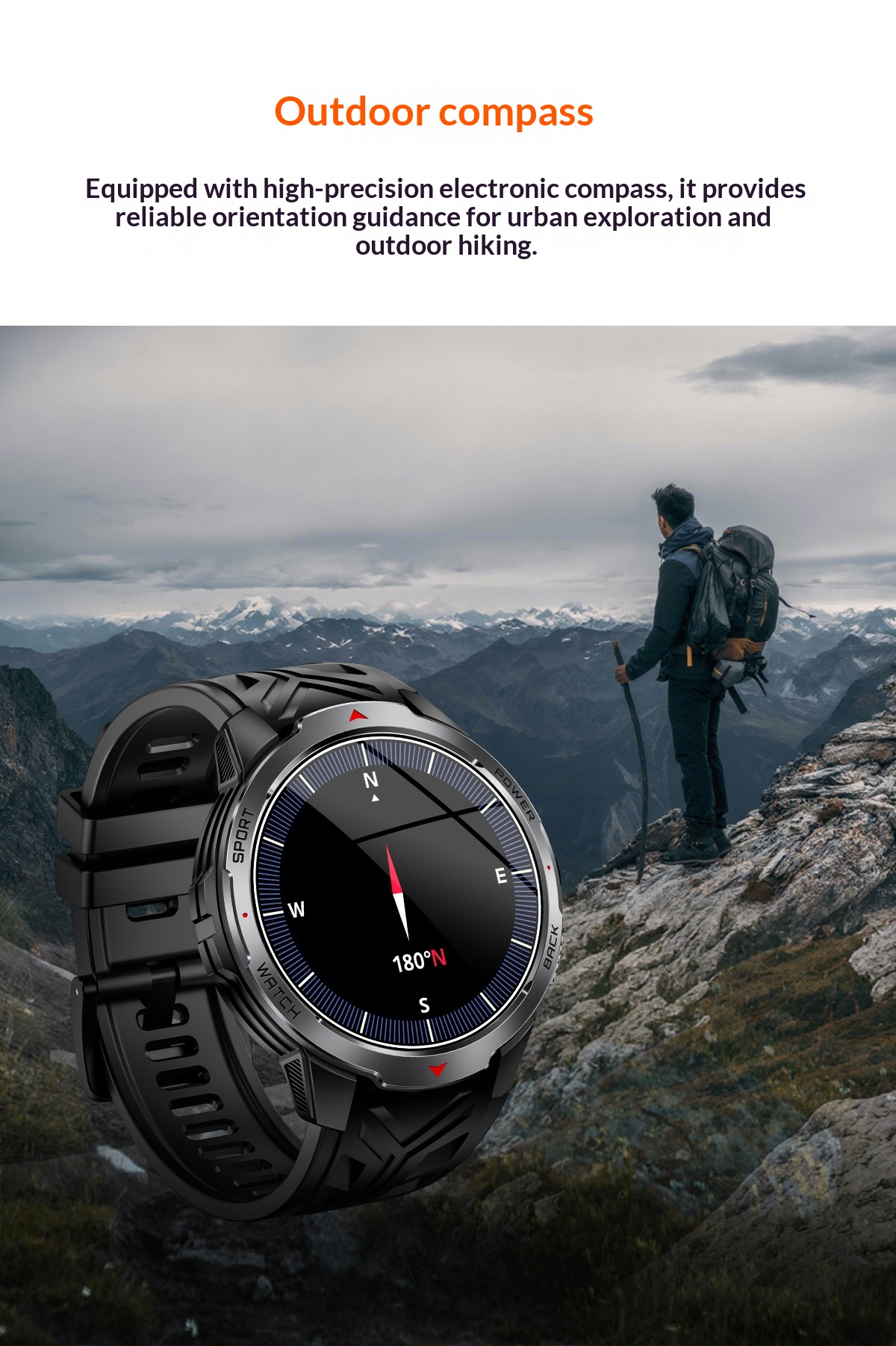 2025 New KT88 Smart Bluetooth Call Flashlight Heart Rate Blood Oxygen Pedometer Multi-Function Outdoor Watch_voghion.com