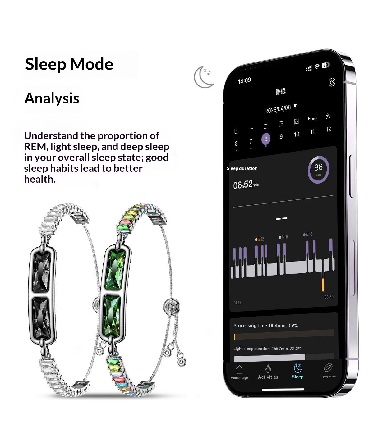 Smartwatch With Heart Rate And Blood Oxygen Monitoring_voghion.com