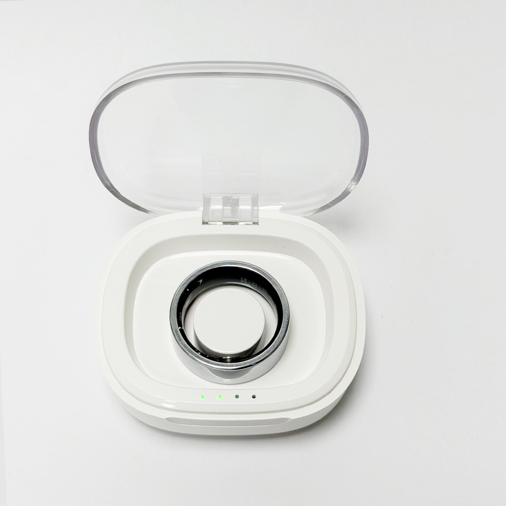 Smart Ring Charging Case Magnetic Power Display Portable Storage Compatible With Multiple Models_voghion.com