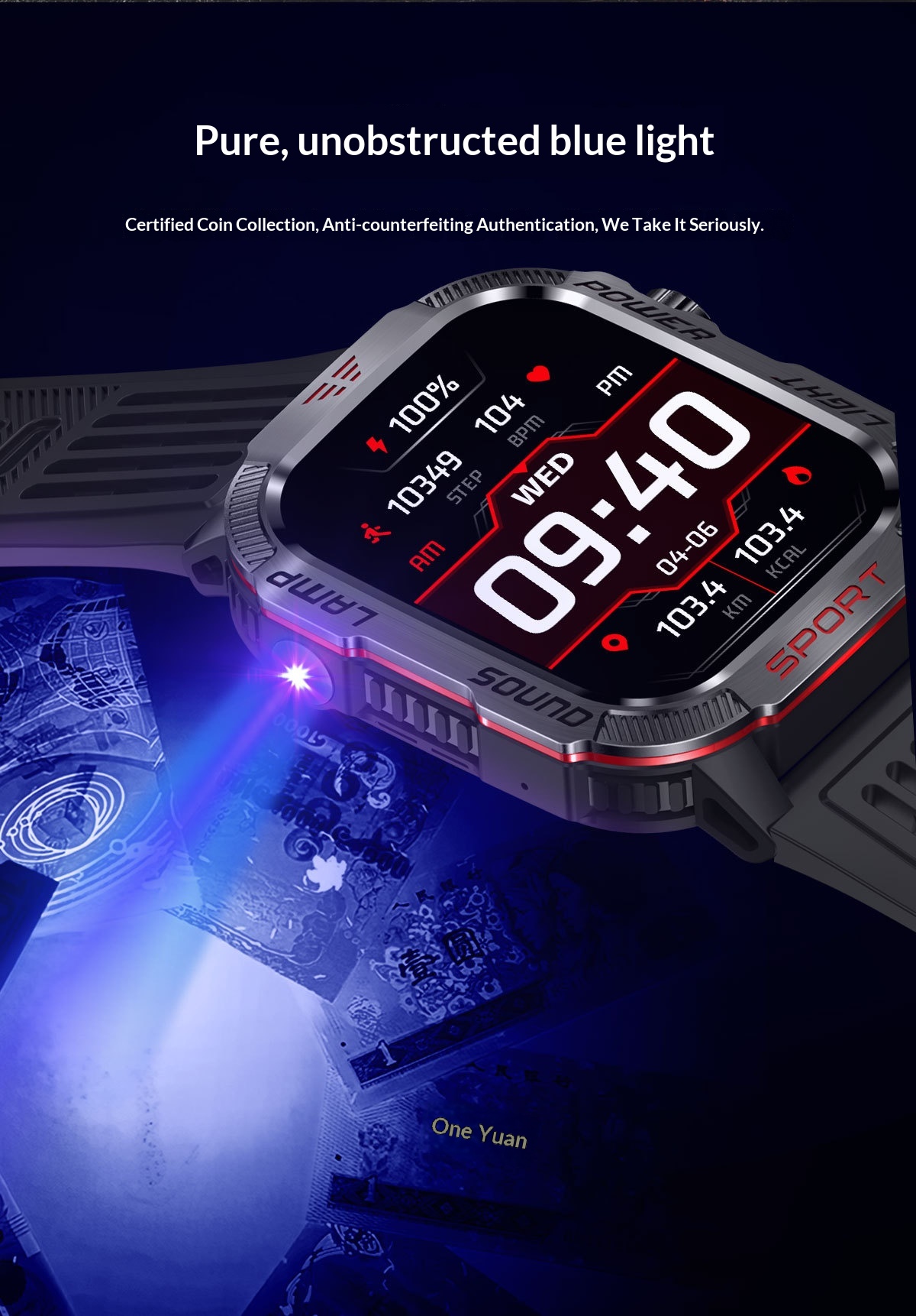 2024 Cross-Border HT29 Smart Watch Bluetooth Call Waterproof Outdoor Men's Encoder Altitude Barometer Compass_voghion.com