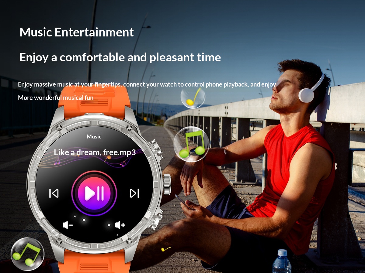 Smartwatch With Bluetooth Calling 1.85 Inch Hd Screen Heart Rate_voghion.com