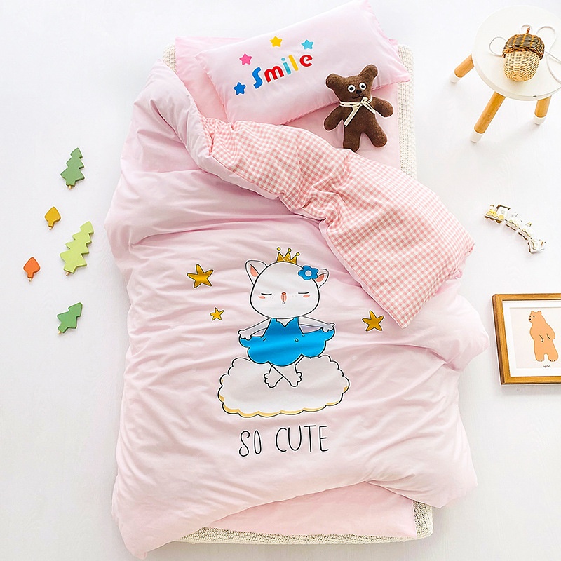 Trapunta invernale stampata, set di biancheria da letto per bambini, spedizione diretta per l'asilo_voghion.com