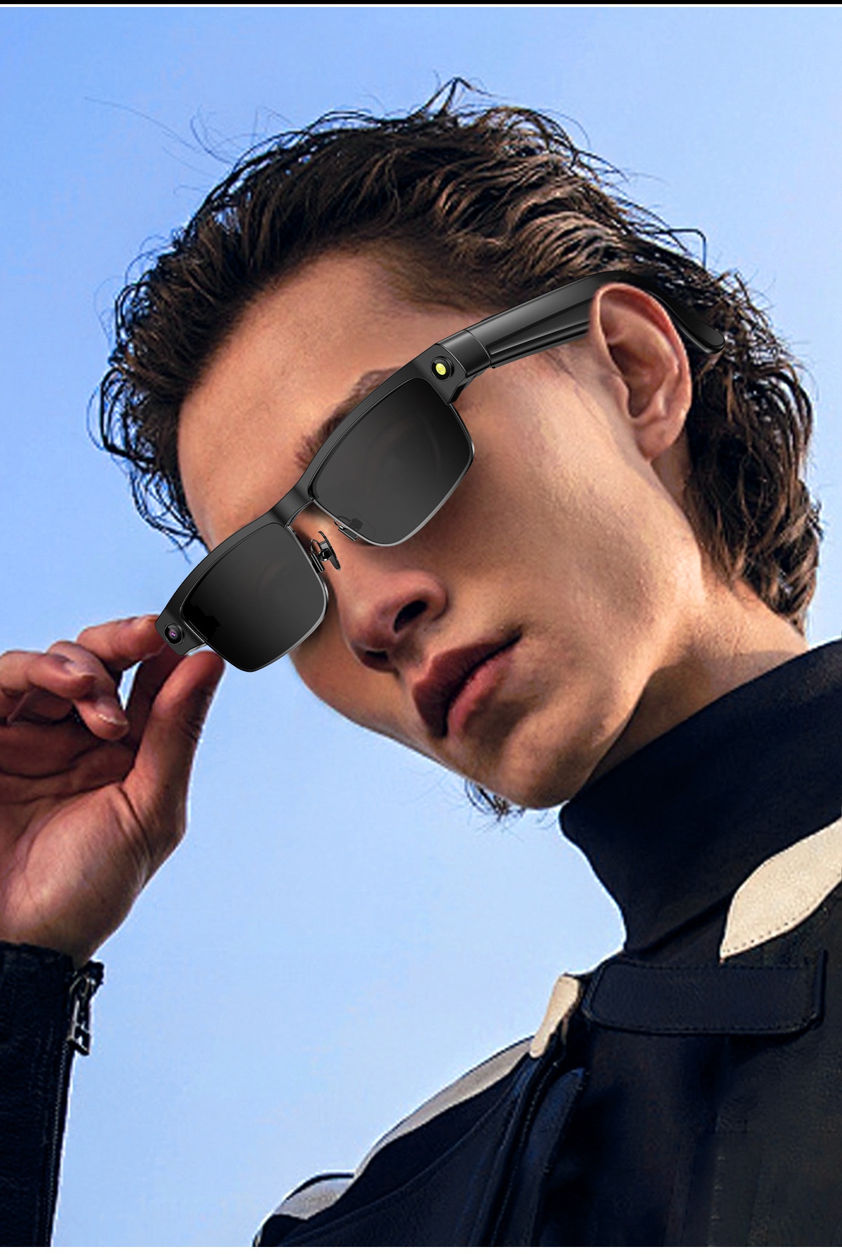 Smart Glasses With Wifi Translation And Ai Camera 8mp_voghion.com