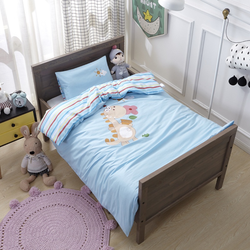 Bedruckte Winterdecke, Kinderbettwäsche-Set, Direktversand für Kindergartenkinder_voghion.com