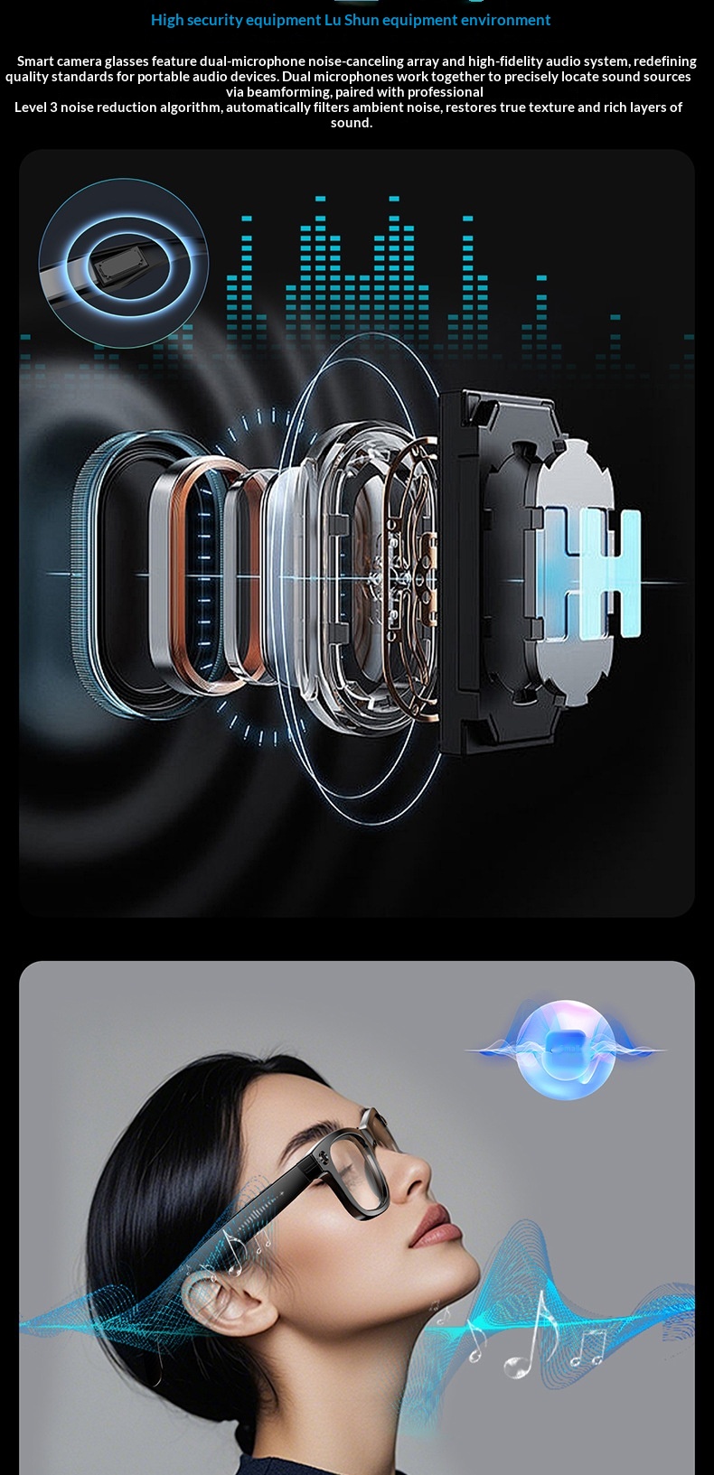 Ai Smart Glasses With Camera And Bluetooth Voice Assistant_voghion.com