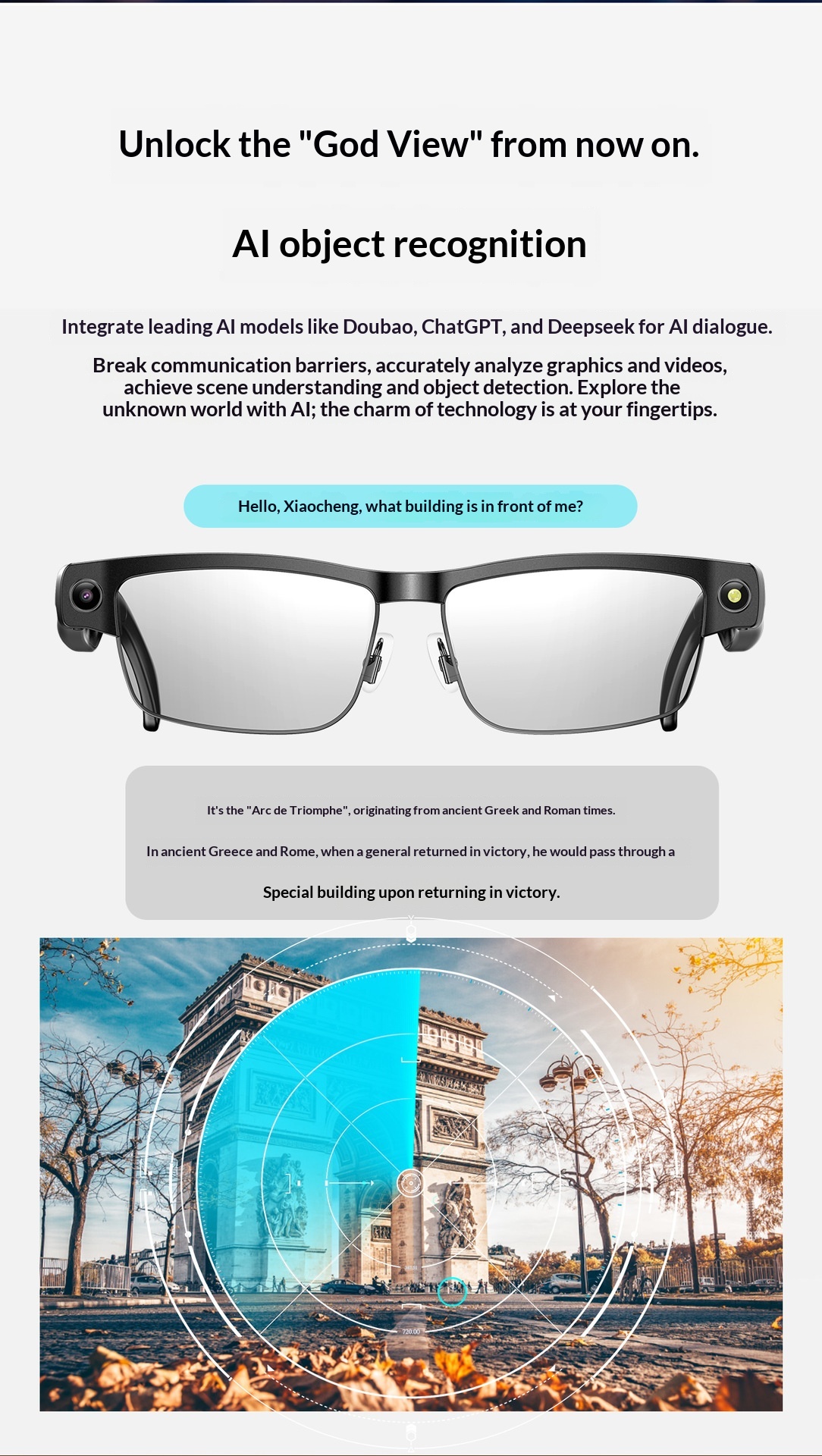 Smart Glasses With Wifi Translation And Ai Camera 8mp_voghion.com
