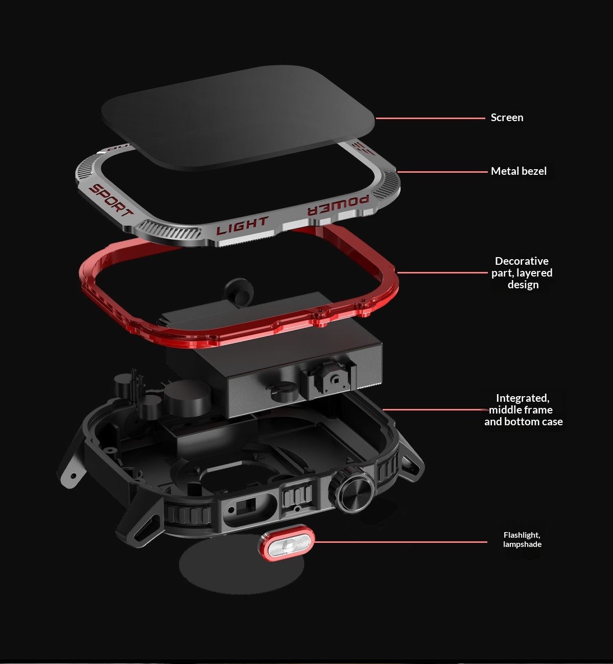 2024 Cross-Border HT29 Smart Watch Bluetooth Call Waterproof Outdoor Men's Encoder Altitude Barometer Compass_voghion.com