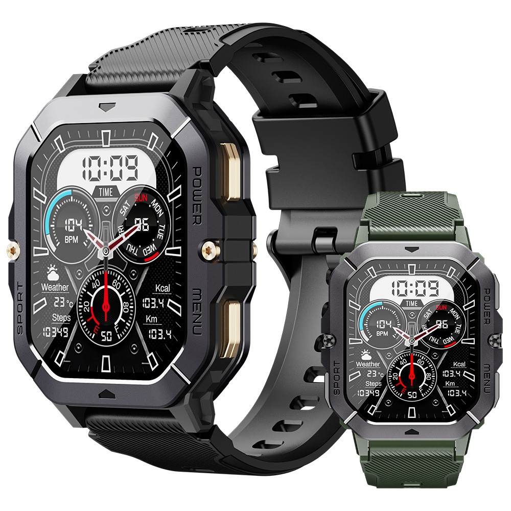 Smartwatch Bluetooth Mit Amoled Display Für Herren Outdoor_voghion.com