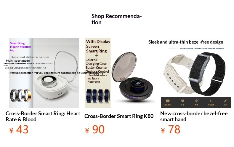 Smartwatch With Heart Rate And Blood Oxygen Monitoring_voghion.com