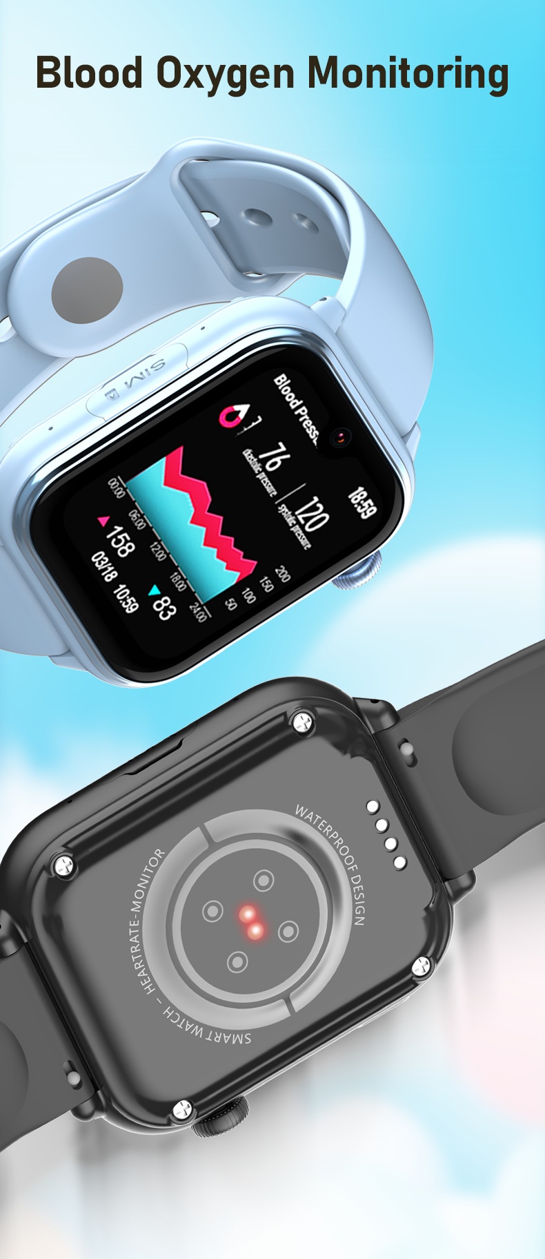 Smartwatch M12 Mit Gps Wifi Und Hd-waterdrop-display Für Tracking_voghion.com