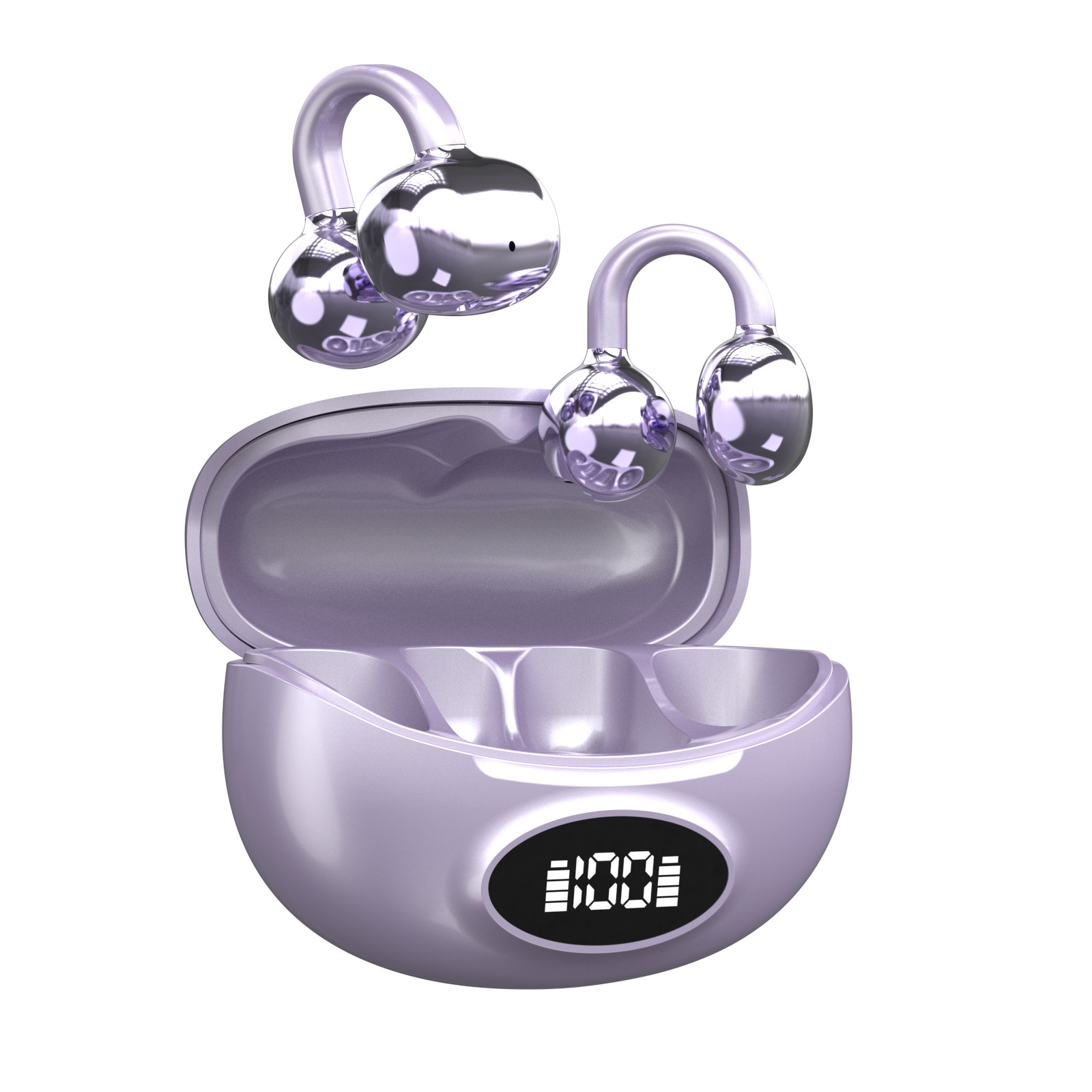New Cross-border Private Model Wireless Bluetooth Ear Clip Headphones With Ultra-long Battery Life And Noise_voghion.com