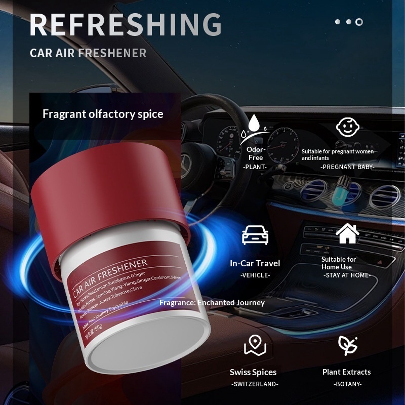 Fresheer Balsamo Solido Profumo a Lunga Durata Lussuoso Purificatore d'Aria Discreto per Auto Collo Di Alta Qualità Per Me Annuncio_voghion.com