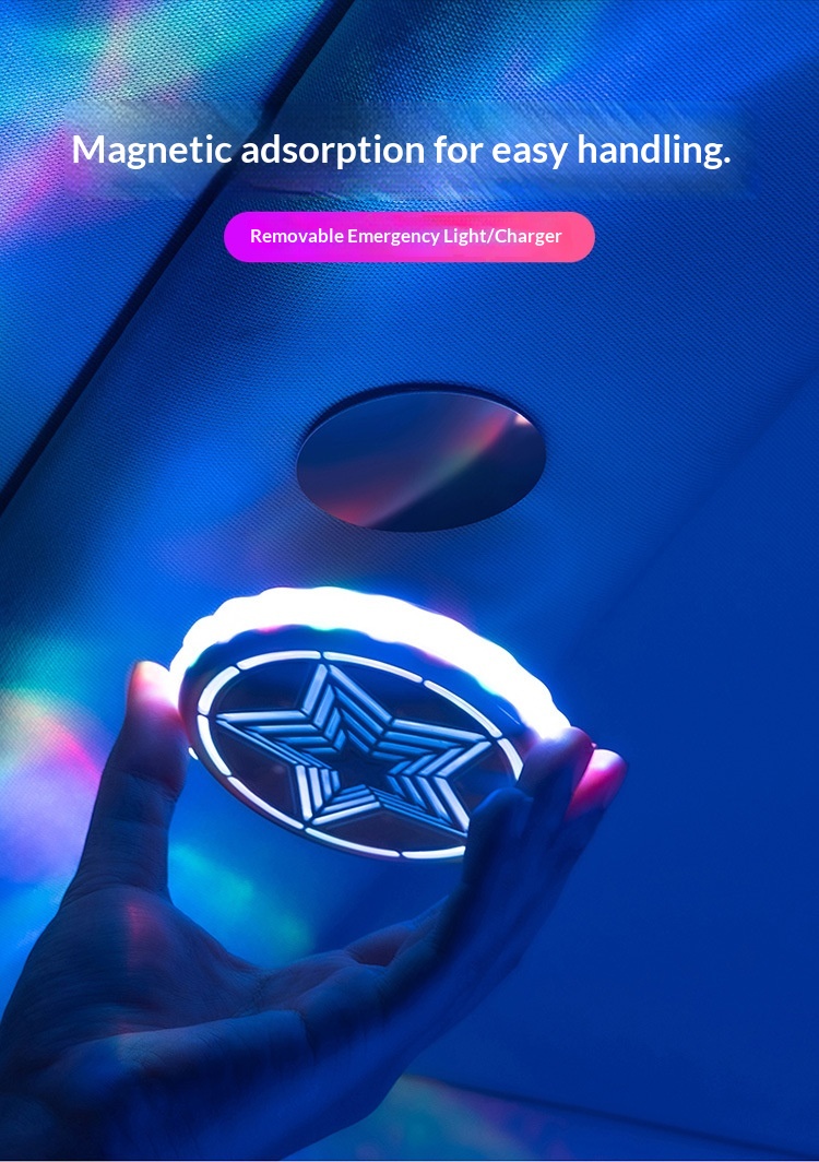 Installationsfreie, farbenfrohe LED-Innenraumbeleuchtung für Wohnmobile und Autos – dekorative Leselampe_voghion.com