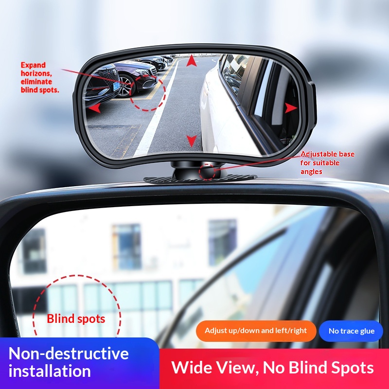 Rétroviseur extérieur Field Car, accessoire d'aide à la marche arrière pour débutants, rétroviseur grand angle d'angle mort_voghion.com