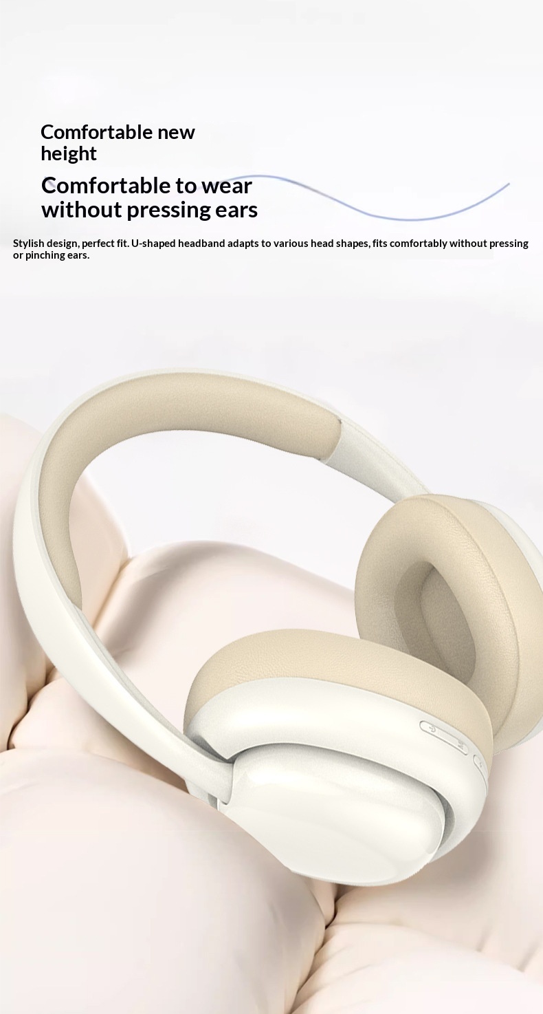 Customized Cross-border Private Model P7236 Wireless Over-ear Bluetooth Headphones With Full-coverage Earcups, Stereo_voghion.com