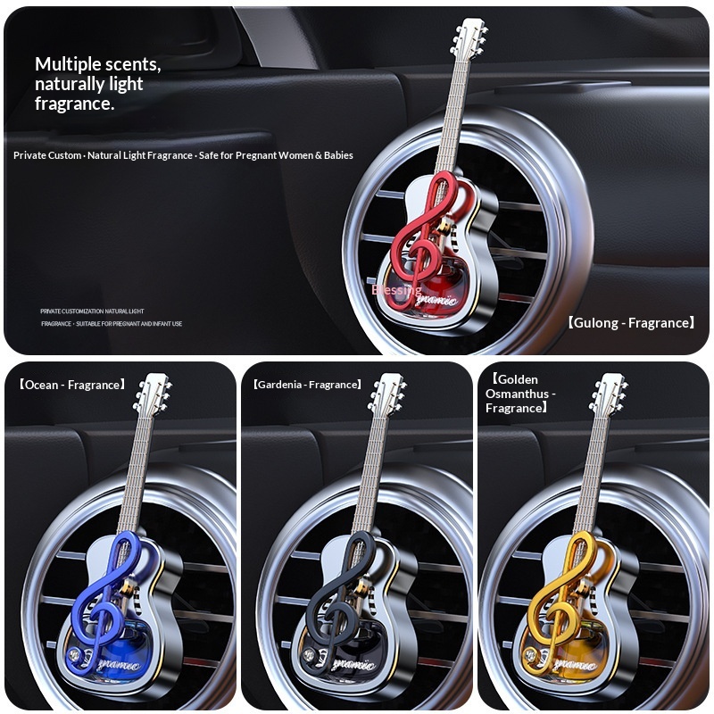 Cross-Border Mini-Lufterfrischer mit dynamischer Duftnote für den Autoinnenraum – Ätherisches Öl für langanhaltende Aromatherapie – Lüftungsschlitze_voghion.com