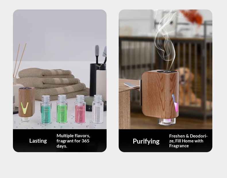 Nuovo diffusore automatico di aromaterapia a spruzzo per condizionatore d'aria e auto, ideale come regalo o ornamento._voghion.com