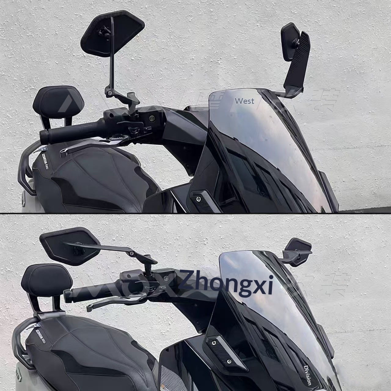 Best-selling Motorcycle, Scooter, Street Bike Modified Fixed-wing Foldable Rearview Mirror_voghion.com