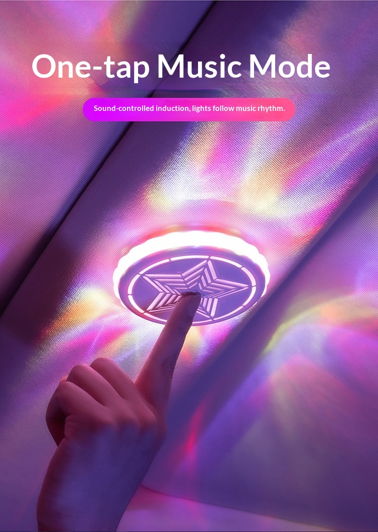 Installationsfreie, farbenfrohe LED-Innenraumbeleuchtung für Wohnmobile und Autos – dekorative Leselampe_voghion.com