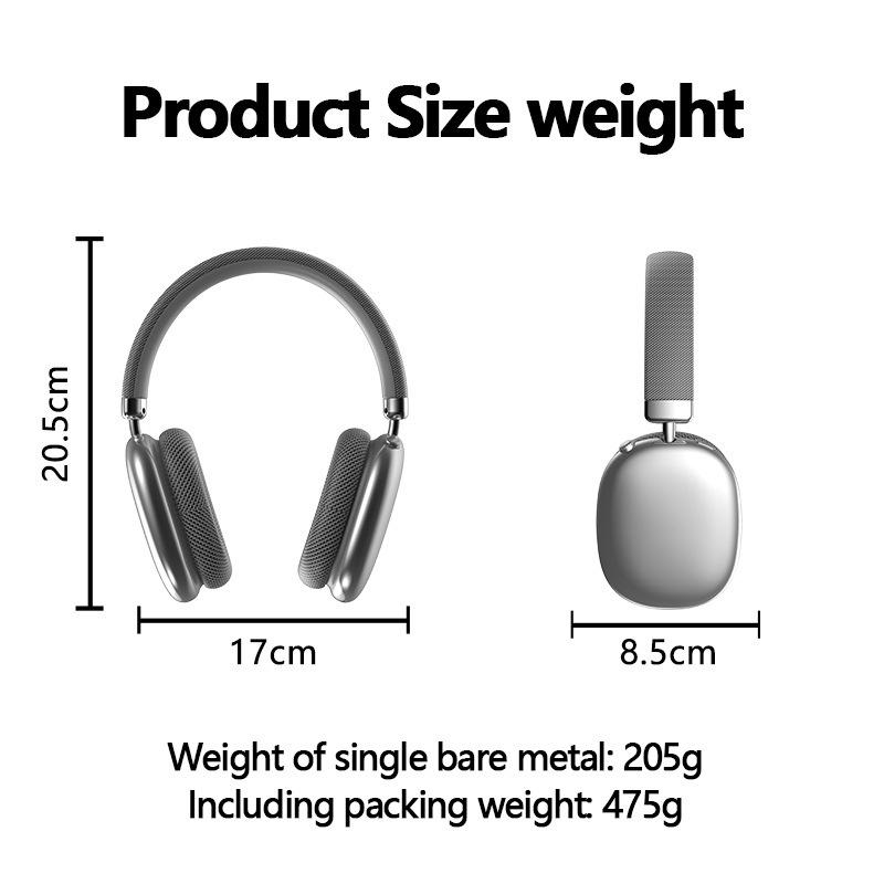 Cross-Border Hot-Selling Head-Mounted P959 Wireless Bluetooth Supports Card Insertion E-commerce Suitable For_voghion.com