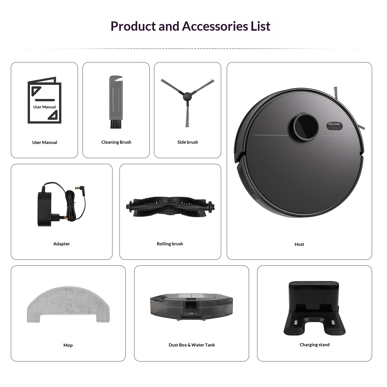 Grenzüberschreitender M30-Saugroboter mit Lasernavigation, LDS-Hindernisvermeidung, Absturzsicherung und automatischer Aufladung_voghion.com