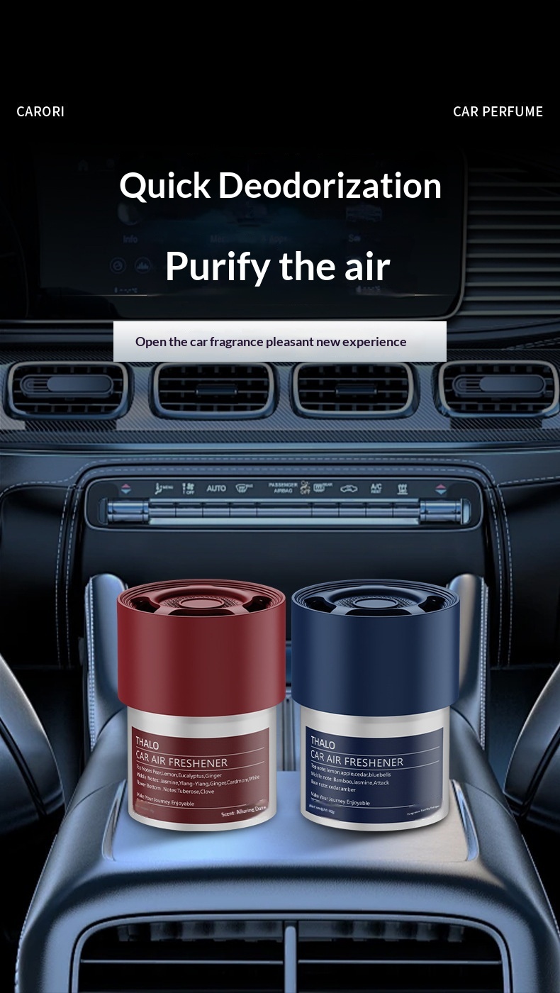 Profumo solido per auto fragranza lussuosa e discreta_voghion.com