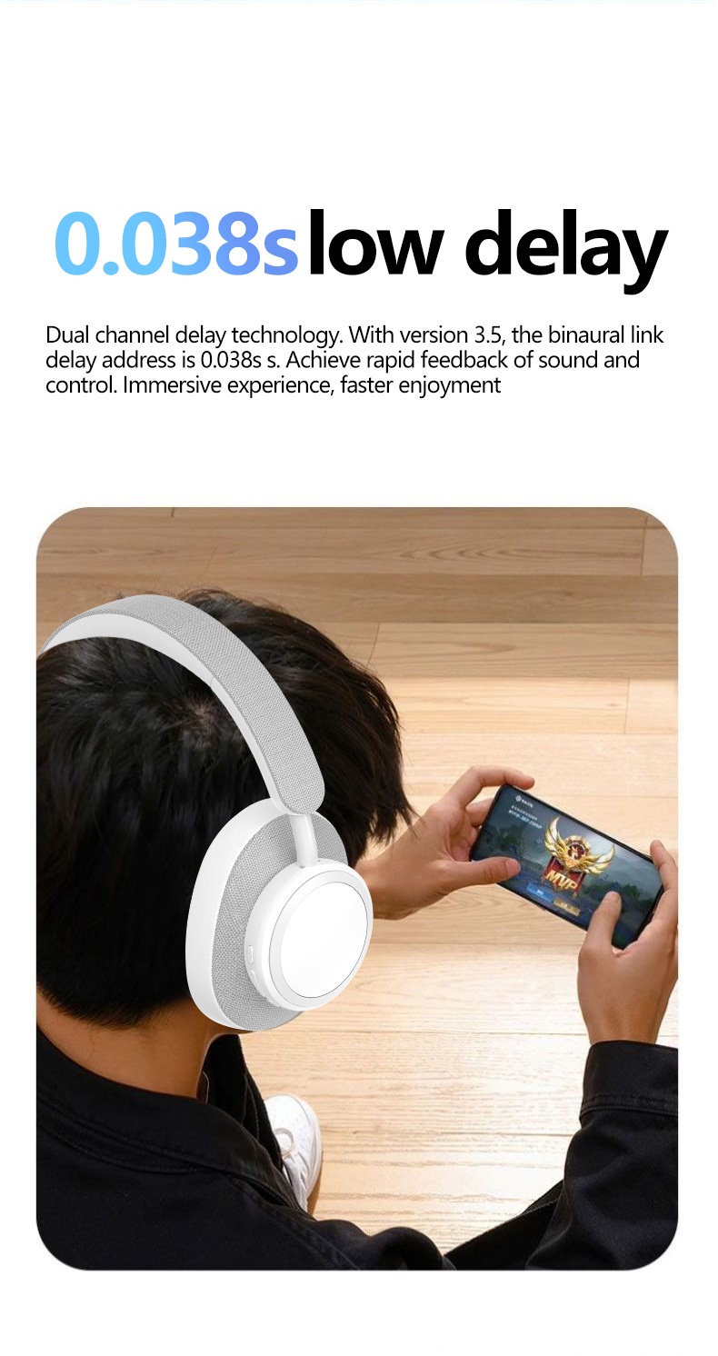 Bluetooth Headphones Wireless Over Ear With Deep Bass And Battery_voghion.com