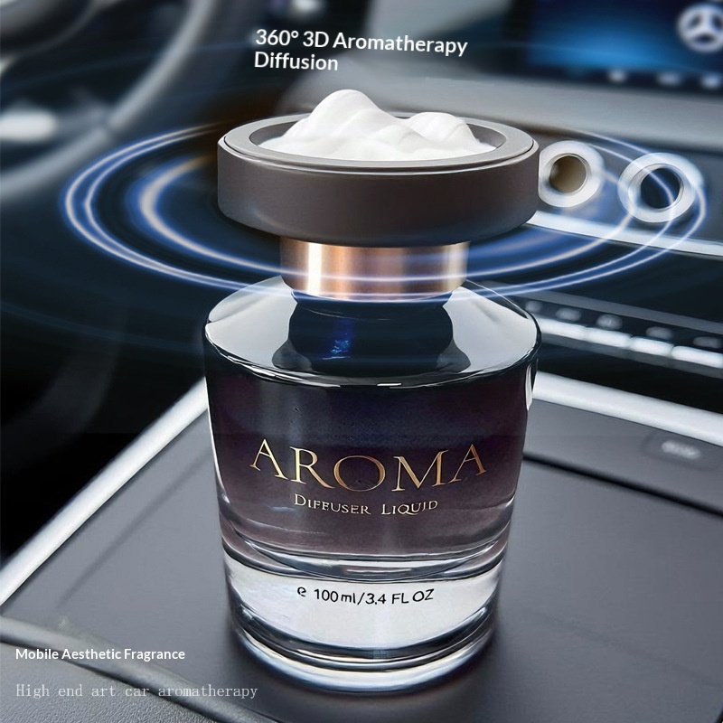 Snow Mountain Premium Decoration Fragrance Cup Holder Air Freshener Ornament Car Perfume Long-lasting Deodorization_voghion.com