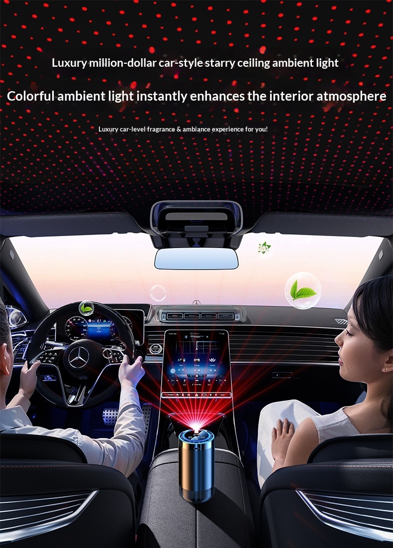 Ai Intelligent Car Air Freshener Automatic Fragrance Diffuser_voghion.com
