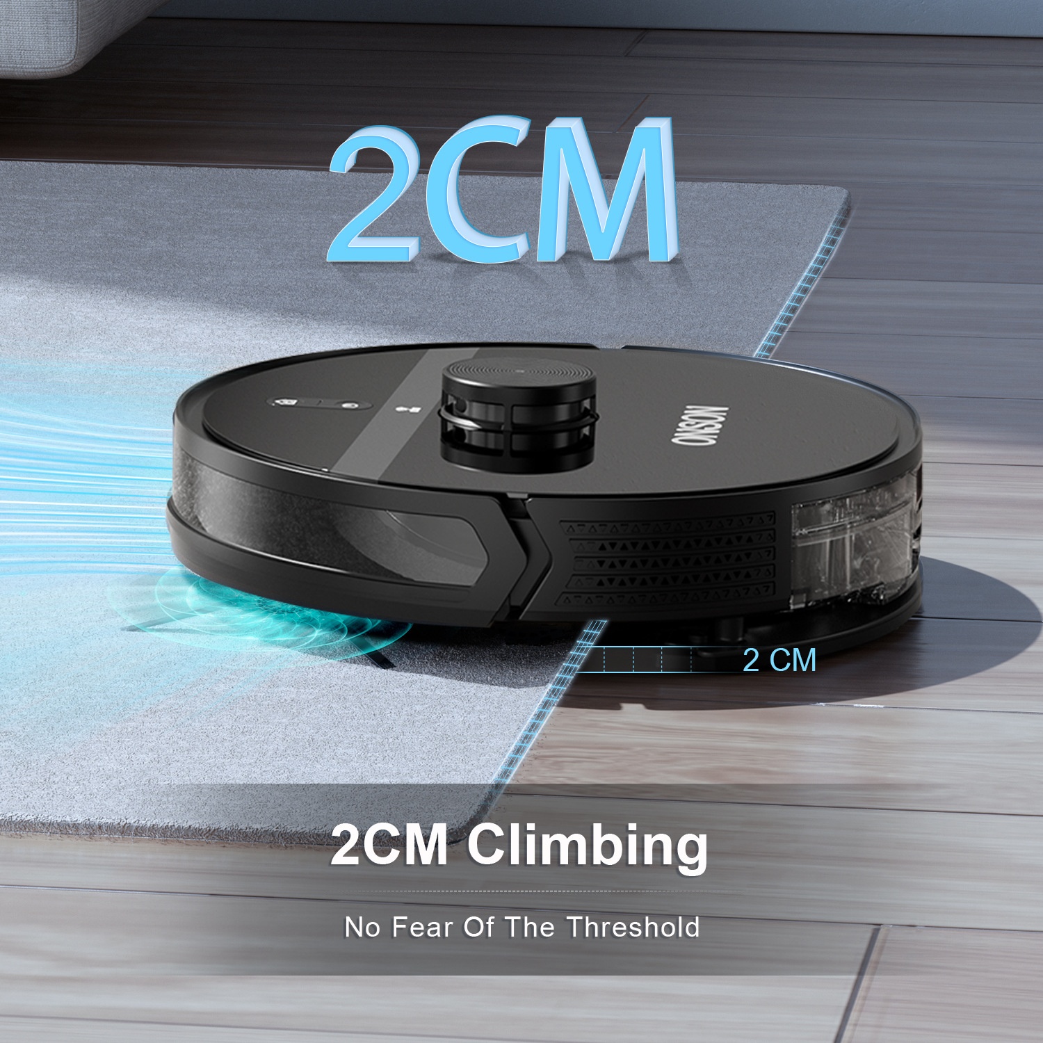 Cross-border X6 Robot Cleaner With Intelligent Laser Navigation, APP Remote Control, Automatic Obstacle Avoidance, And_voghion.com