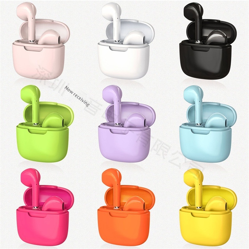 Wireless Bluetooth Headphones Macaron Gaming Earbuds Low Latency_voghion.com