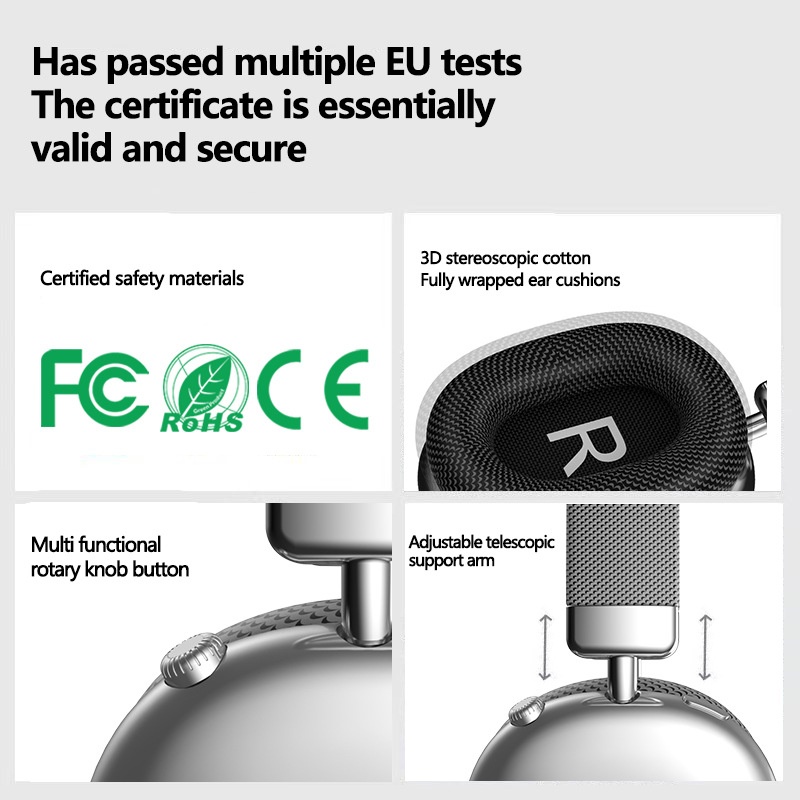 Cross-Border Hot-Selling Head-Mounted P959 Wireless Bluetooth Supports Card Insertion E-commerce Suitable For_voghion.com