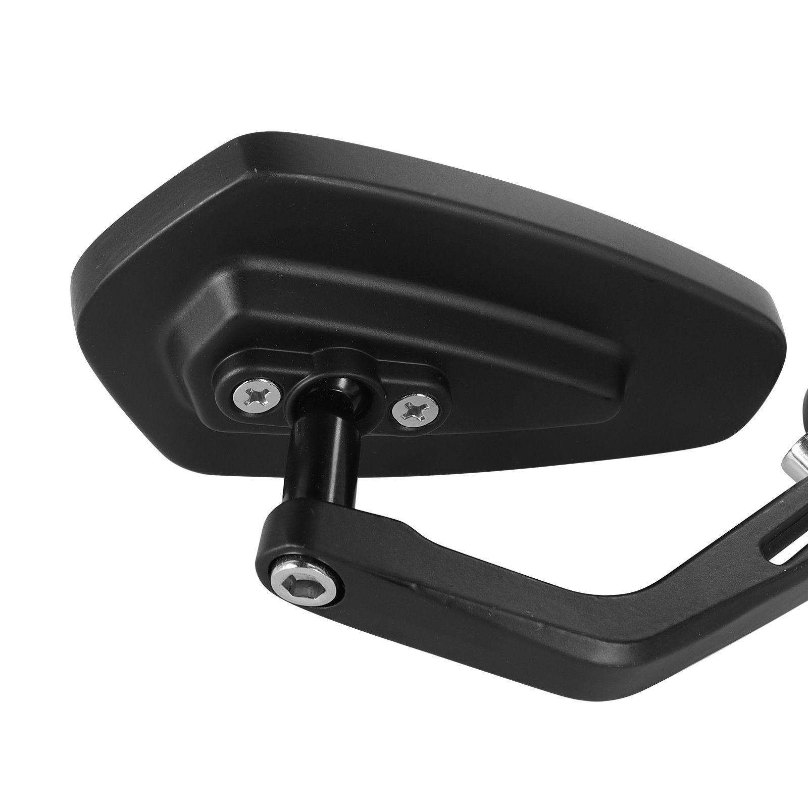 Specchietto retrovisore blu riflettente e girevole per manubrio pieghevole di moto e veicoli elettrici._voghion.com