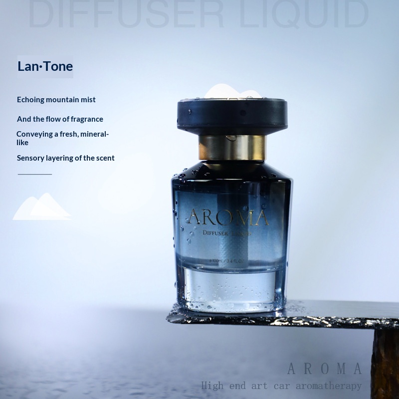 Snow Mountain Premium Decoration Fragrance Cup Holder Air Freshener Ornament Car Perfume Long-lasting Deodorization_voghion.com