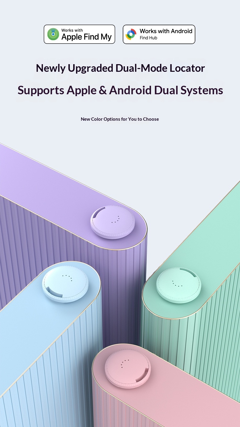 Grenzüberschreitender iOS-kompatibler Locator, geeignet für Android-Geräte im Ausland, MFI- und Google-Doppelzertifizierung, Wallet-Funktion und Anti-Verlust-Funktion_voghion.com