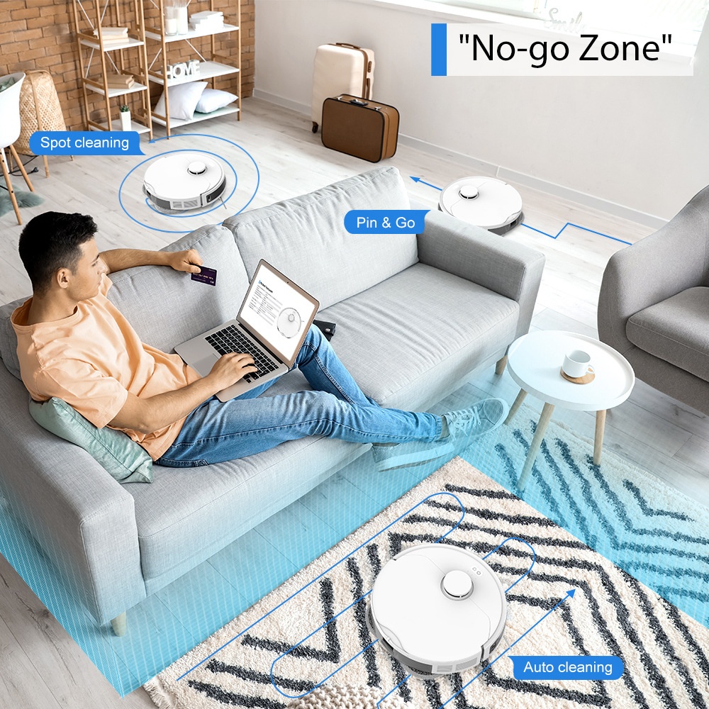 X20 Self-Cleaning Robot - Household Fully Automatic Hot Air Drying, Sterilization, Sweeping, Suction, And Mopping_voghion.com