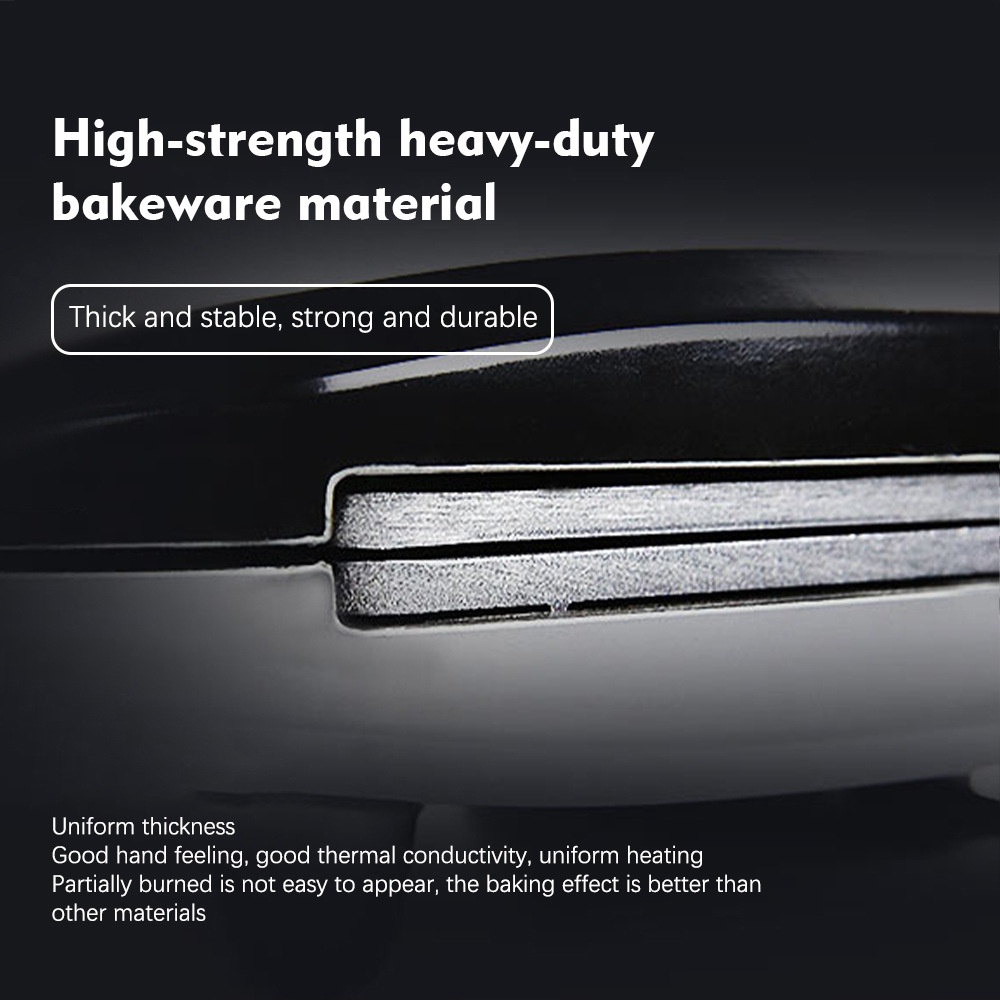 Home Sandwich Breakfast Double-Sided Toast Bread Multifunctional Light Food Waffle Maker_voghion.com