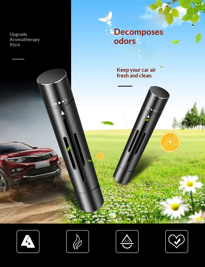 Bil luftfräschare clip ventilationsparfym doft dekoration_voghion.com