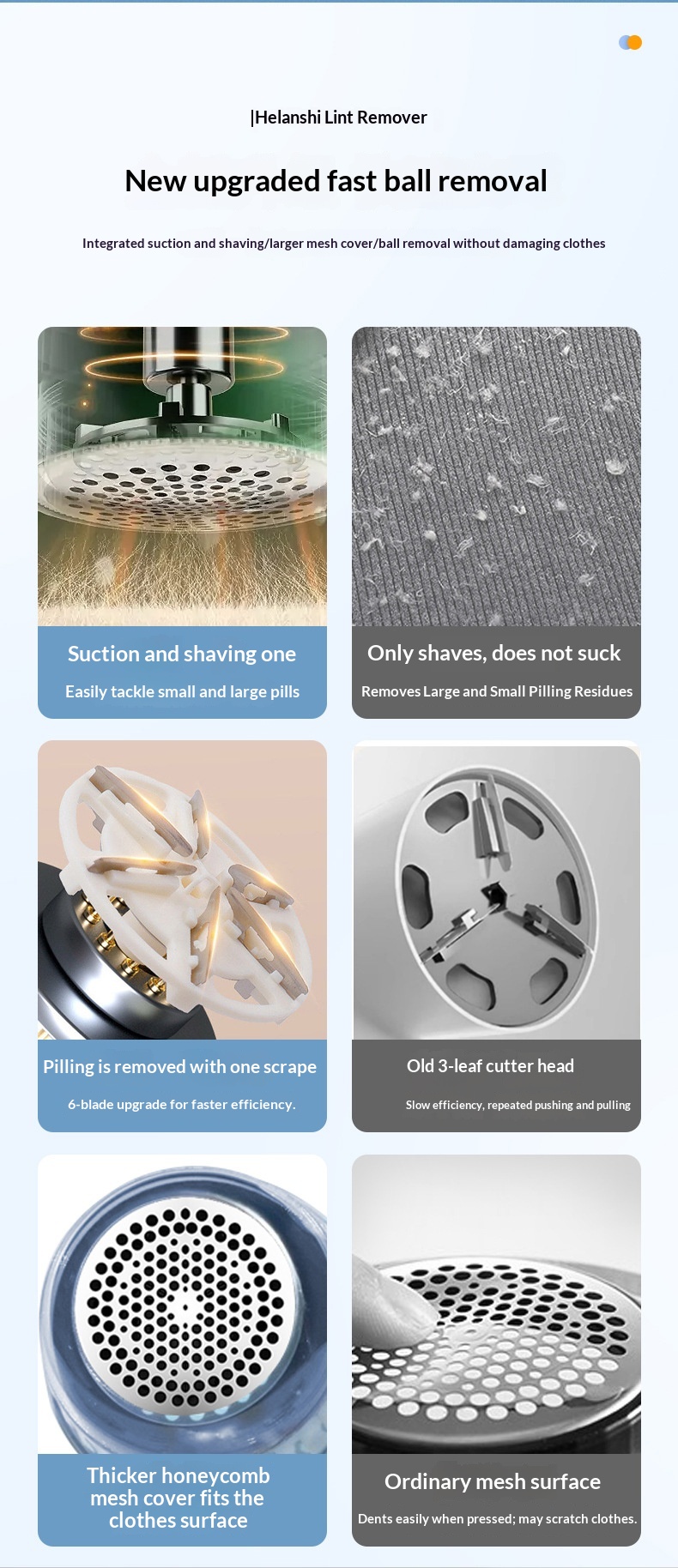 Electric Lint Remover For Clothes Portable Rechargeable Fabric Shaver_voghion.com
